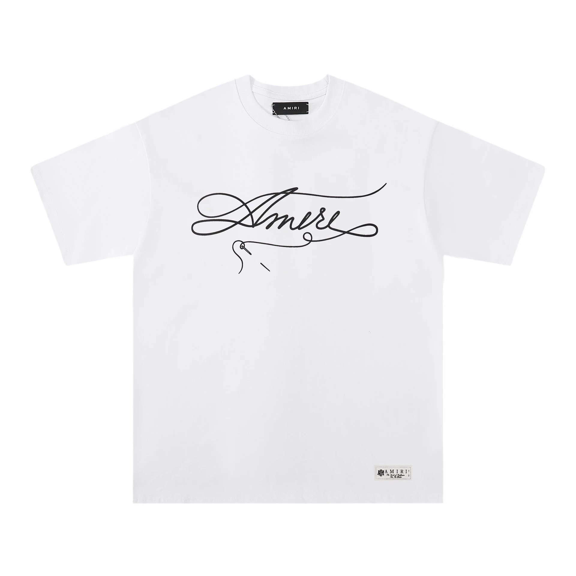 Amiri Theatre Masks Rose Black T-Shirt - 4