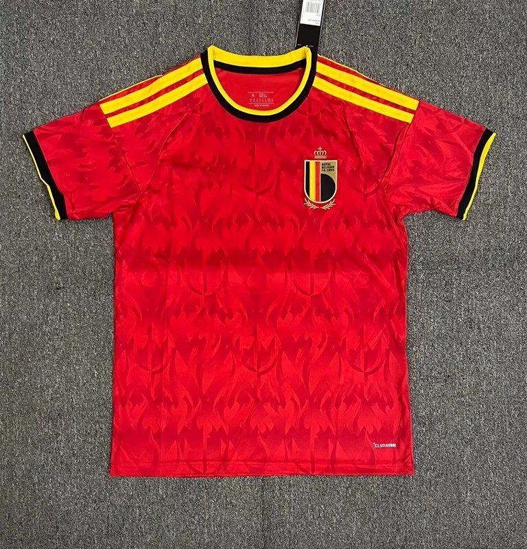 Unbranded Football Jerseys Short-Sleeve National Team Fan — 26-27 Belgian main S-4 XL