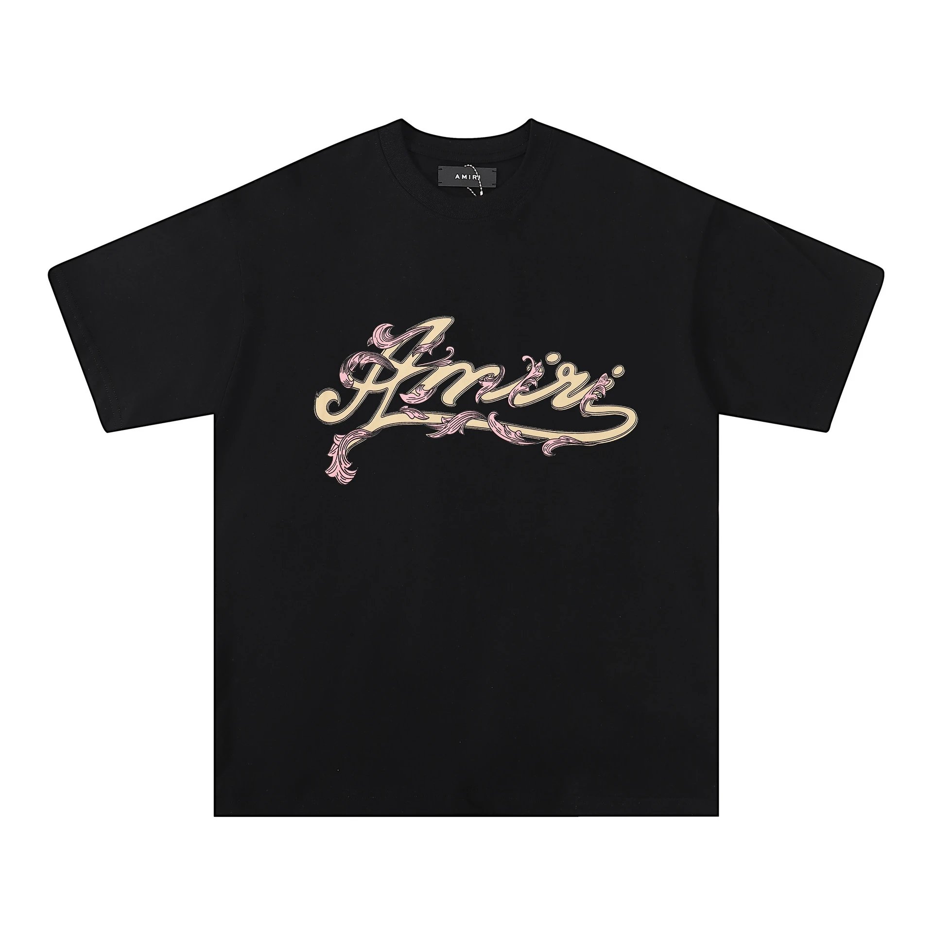 Amiri Theatre Masks Rose Black T-Shirt - 6