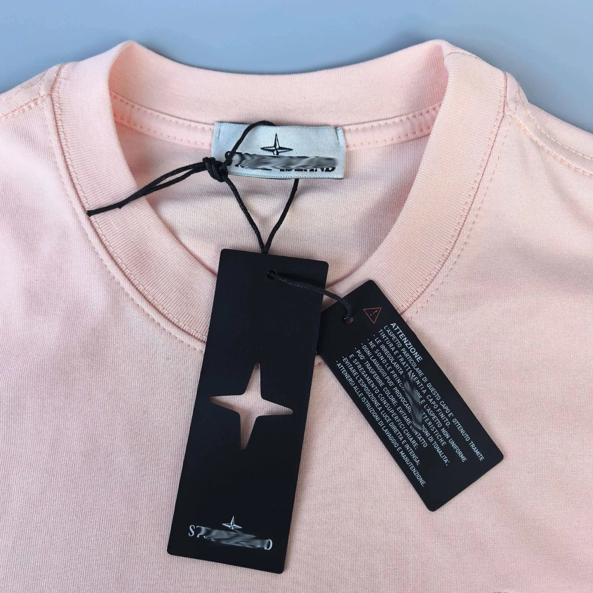Design Minimalist Patch T-Shirt Dusty Pink T-Shirt - 29