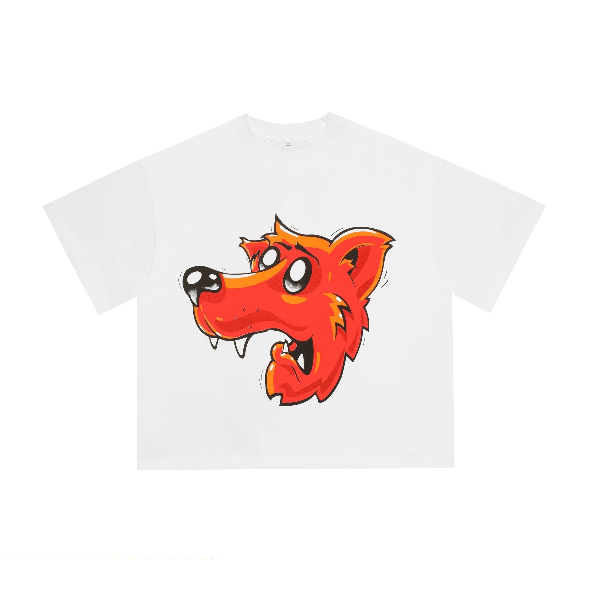 Design Bornstar CD Graphic Cropped T-Shirt White T-Shirts - 35