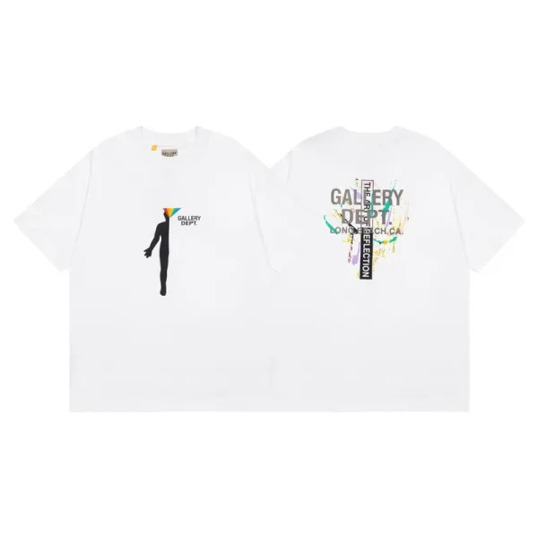 Gallery Dept The Art of Reflection White T-Shirt - 1