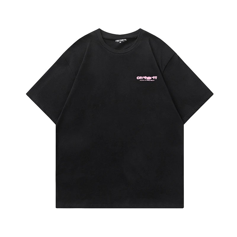 Carhartt Work In Progress Stacked Logo Graphic T-Shirt White - 4