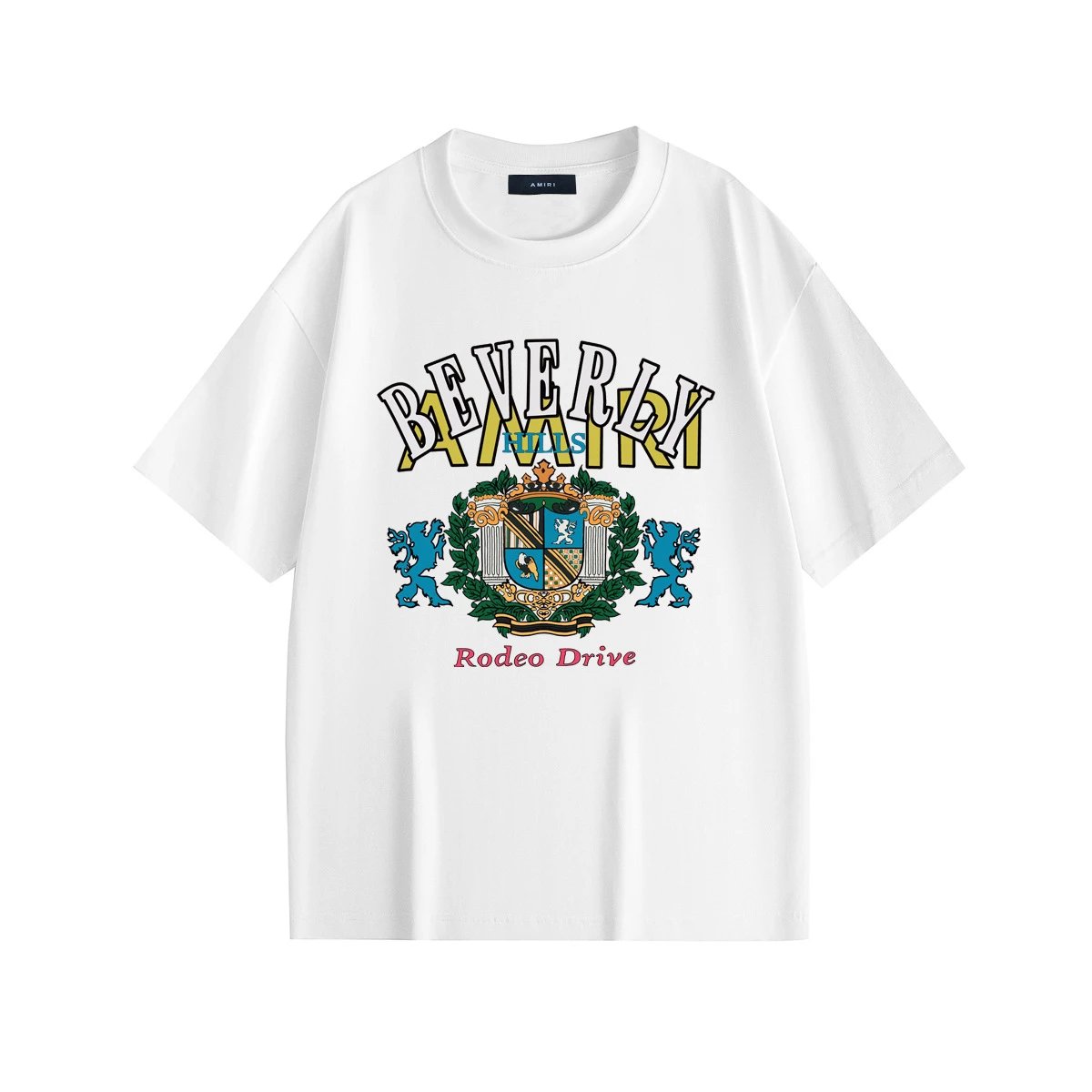 Amiri Dove Graphic Print Black T-Shirt - 13