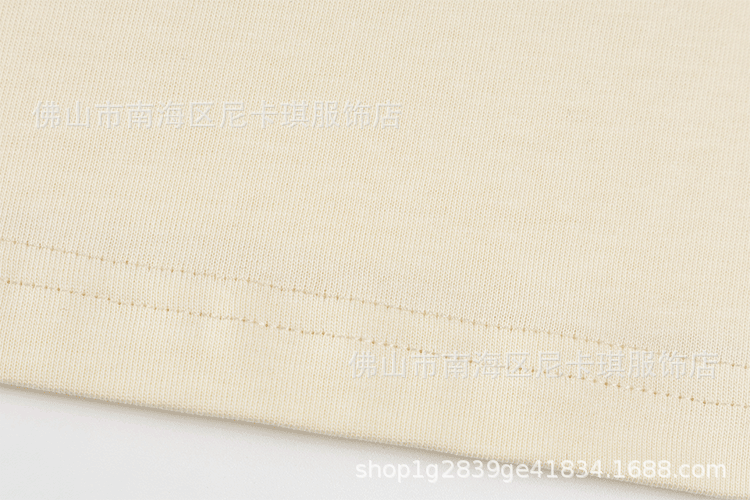 Design Minimalist Heart Logo Beige T-Shirt - 21