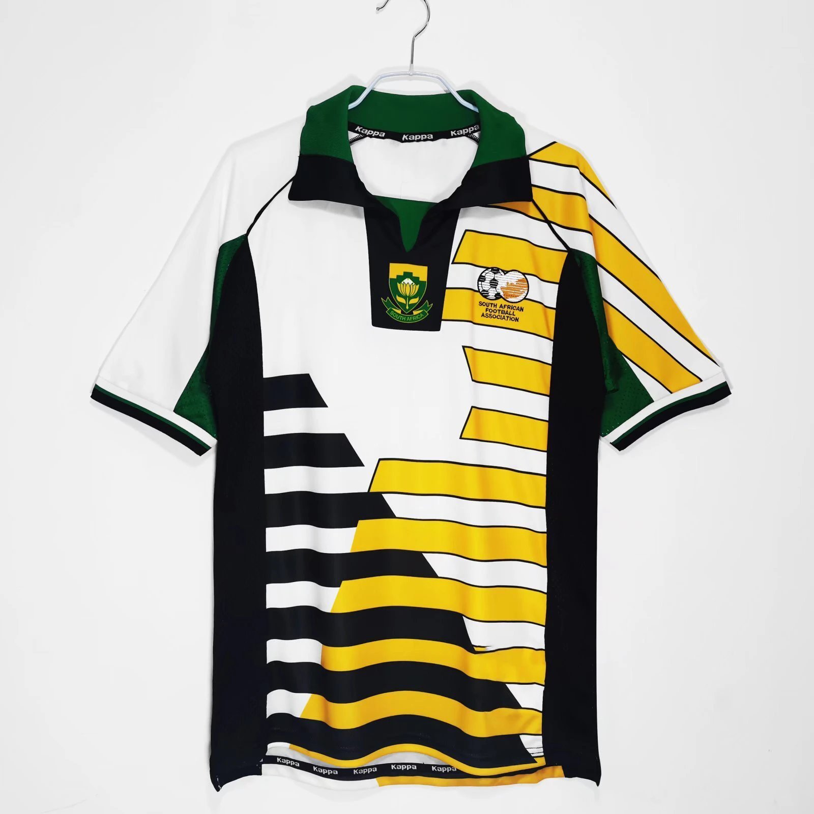 Design Opel x FAI Football Jersey White Green Jersey - 20