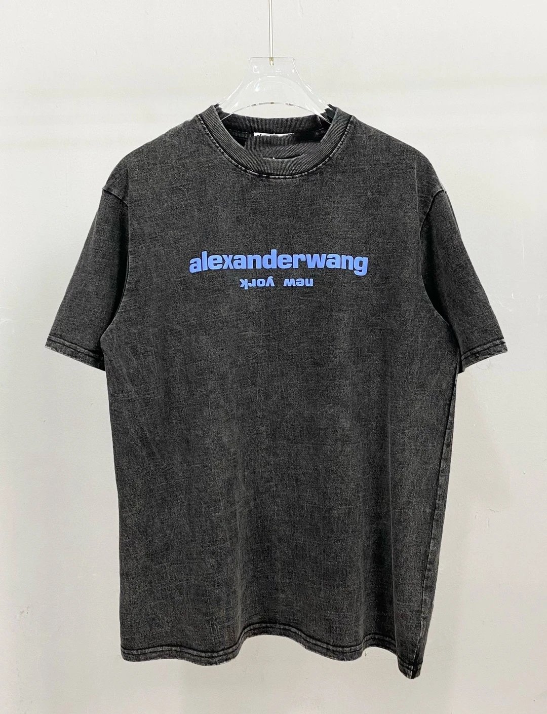 Alexander Wang Acid Wash Gray T-Shirt - 3
