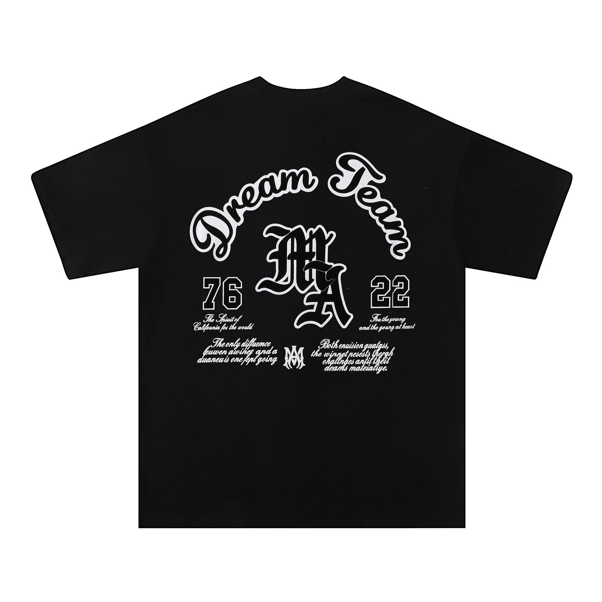 Amiri Theatre Masks Rose Black T-Shirt - 15