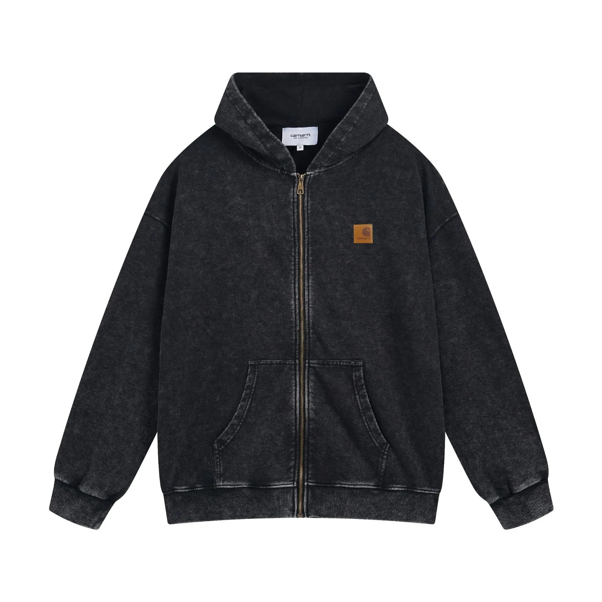 Carhartt Work In Progress Carhartt WIP Sweatpants Navy with Yellow Logo Sweatpants - 11