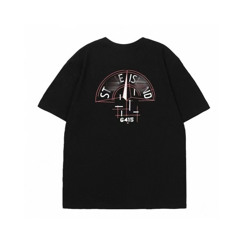 Stone Island Compass Logo T-Shirt Blue - 17