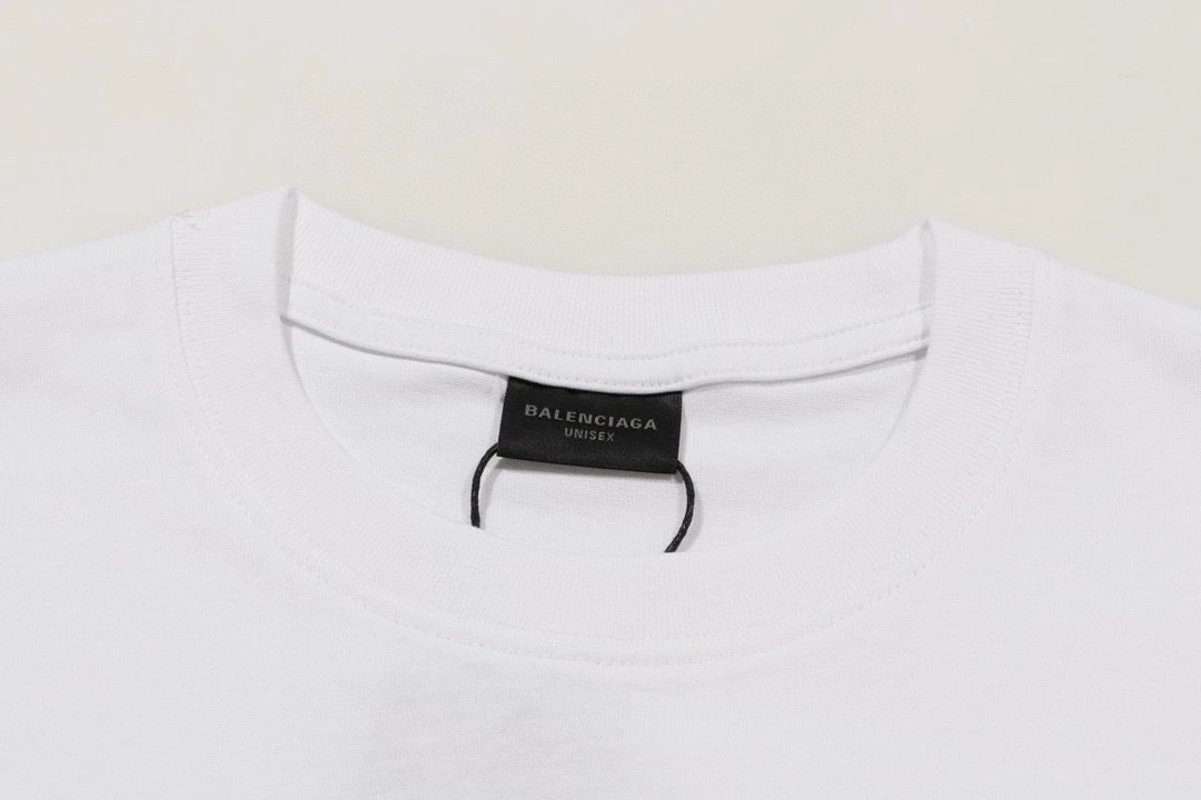 Balenciaga BB Logo Oversized T-Shirt Black - 5