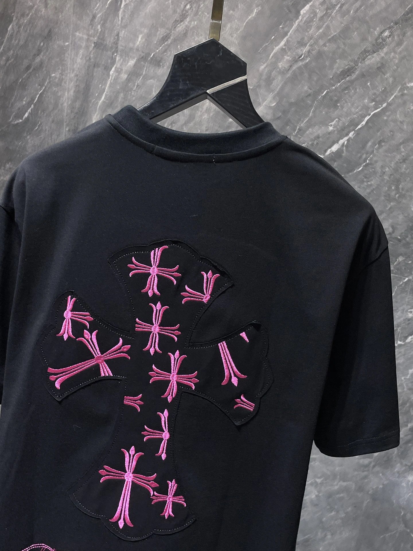 Design St Barth x Unknown Brand Graphic Print Black Oversized T-Shirt T-Shirts - 14