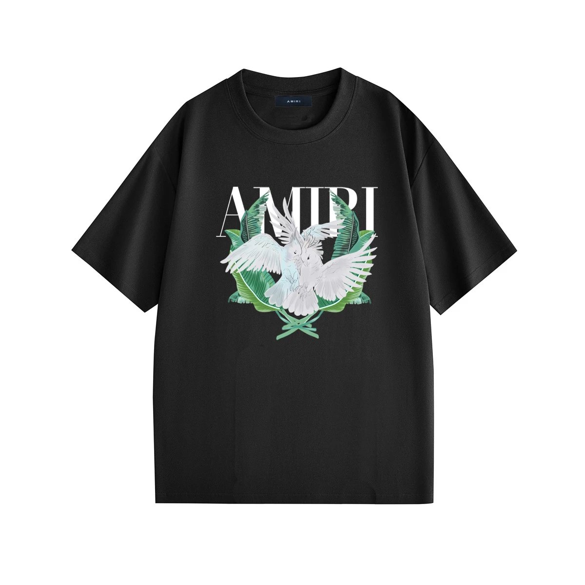 Amiri Dove Graphic Print Black T-Shirt - 15