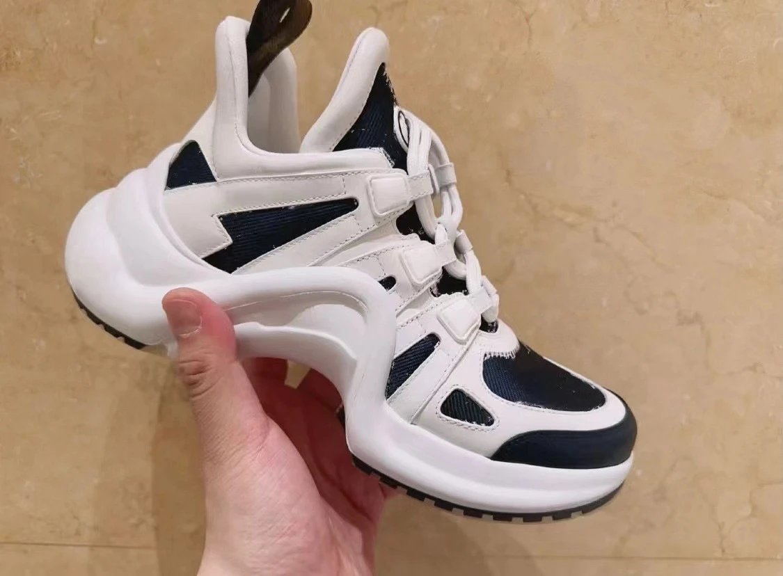 Louis Vuitton Archlight White and Sky Blue Sneakers Chunky Sneakers - 9