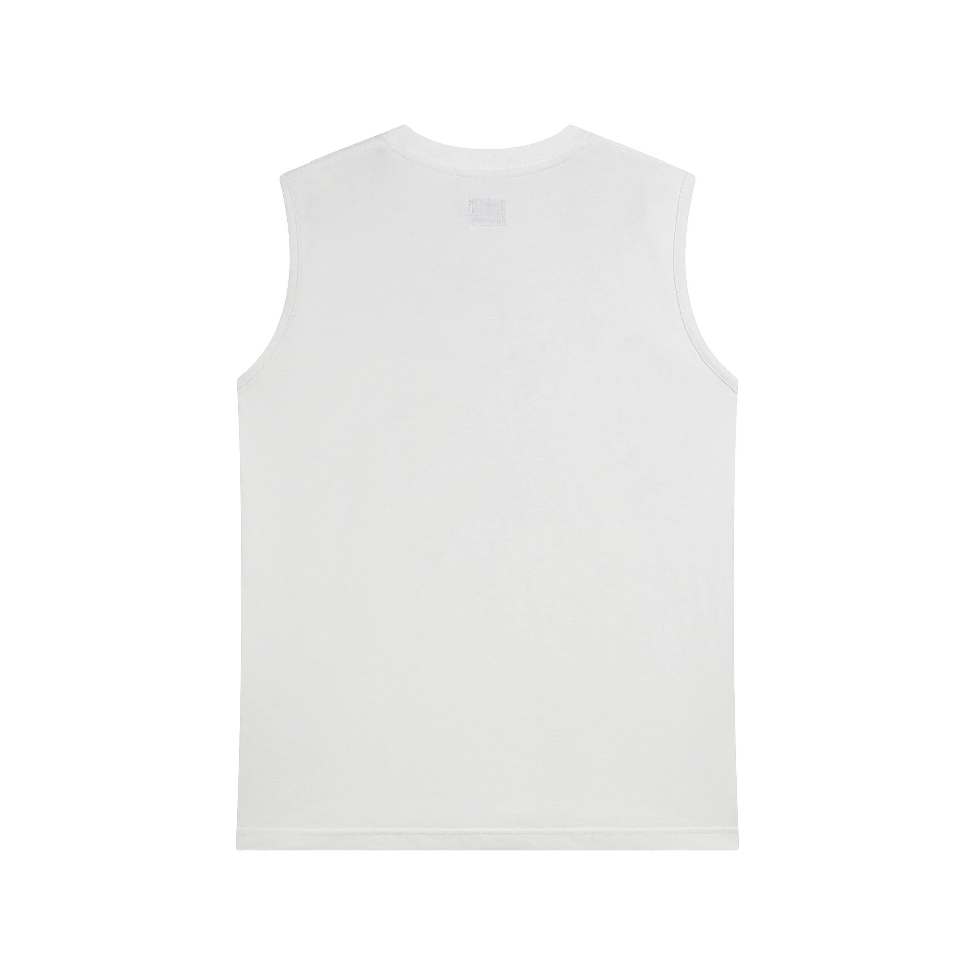 C.P. Company Graphic Print Sleeveless Top Beige Vest-Top - 7