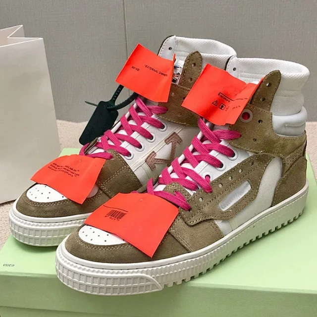 Unbranded Sneakers High-top lace-up with decorative tags product detail image 16