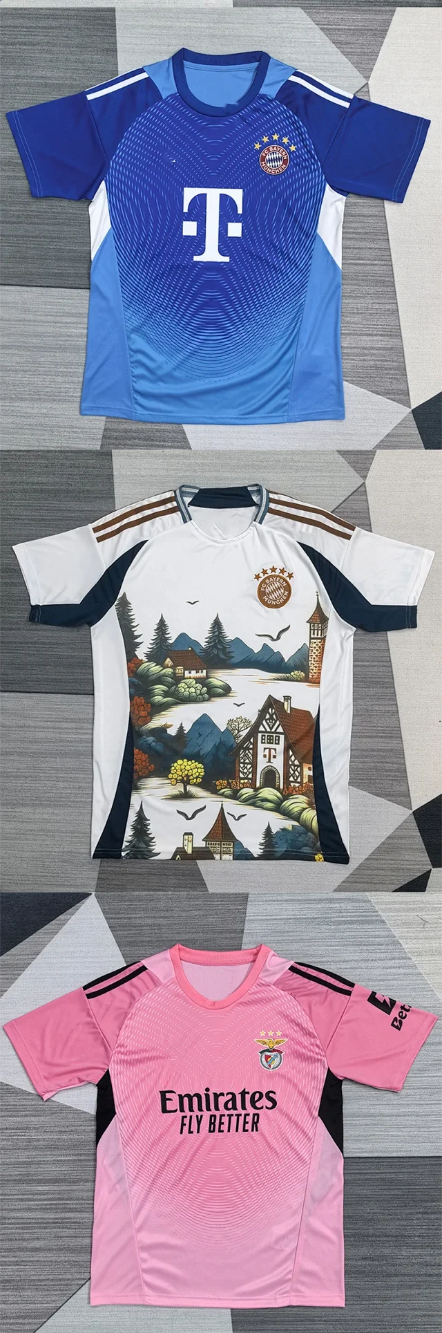 FC Barcelona Multiple club football jersey designs product detail image 2