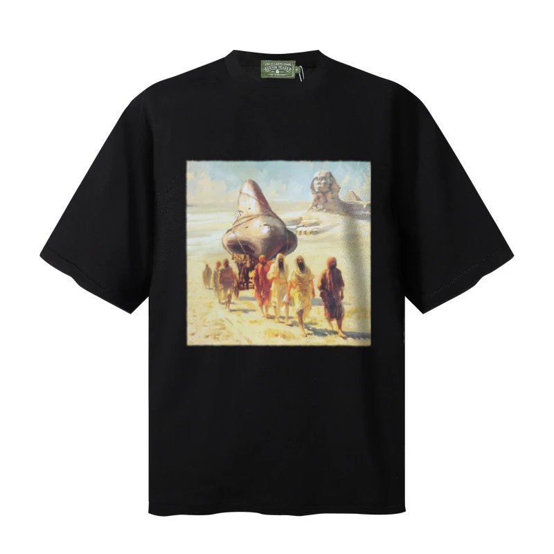 Design Another Country Map Print Black T-Shirt - 45