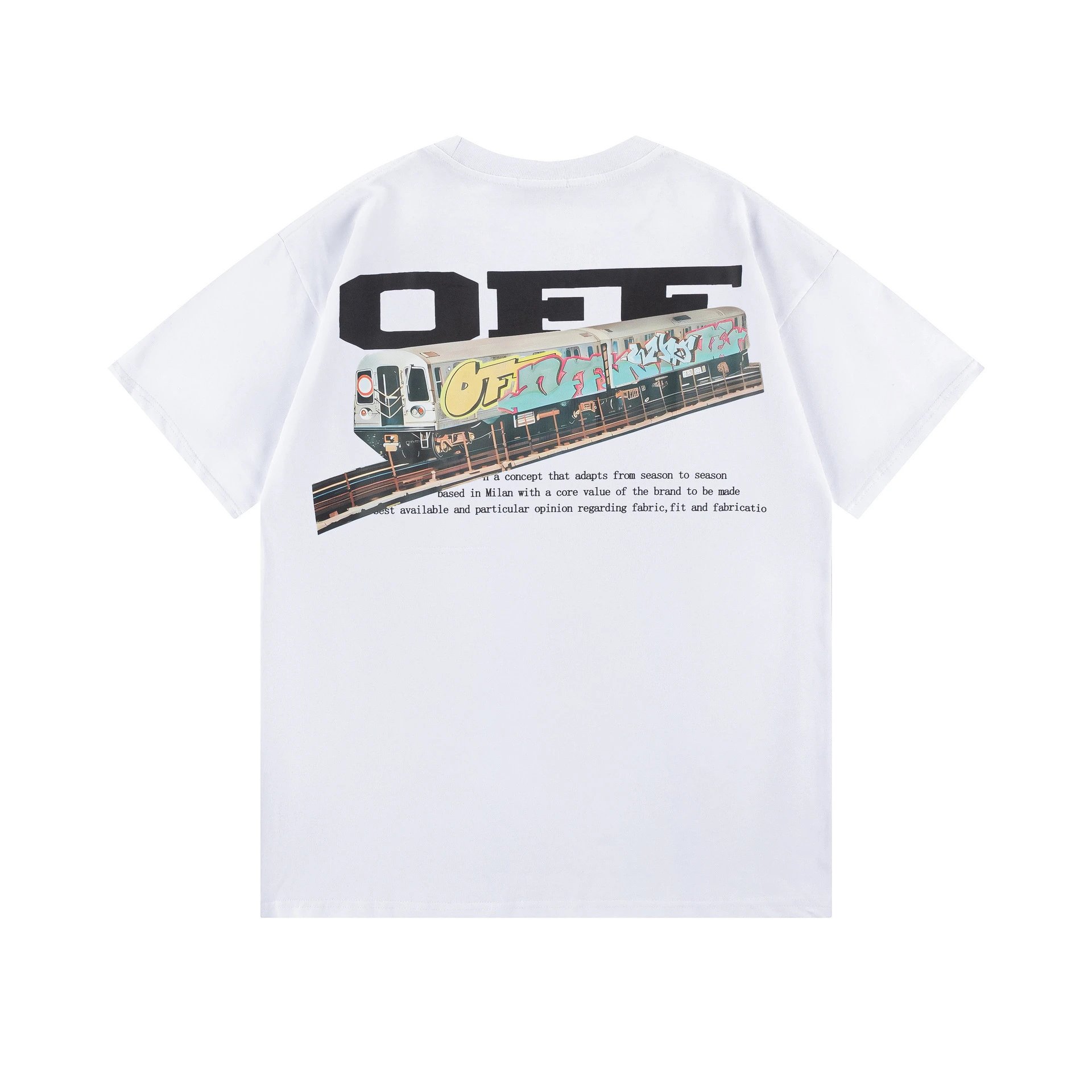 Off-White Arrow Crack Print White T-Shirt - 15