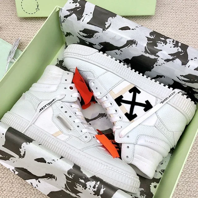 Unbranded Sneakers High-top lace-up with decorative tags product detail image 1