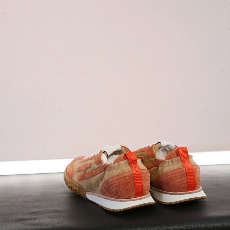 Hogan H-Street Beige Brown Sneakers - 45