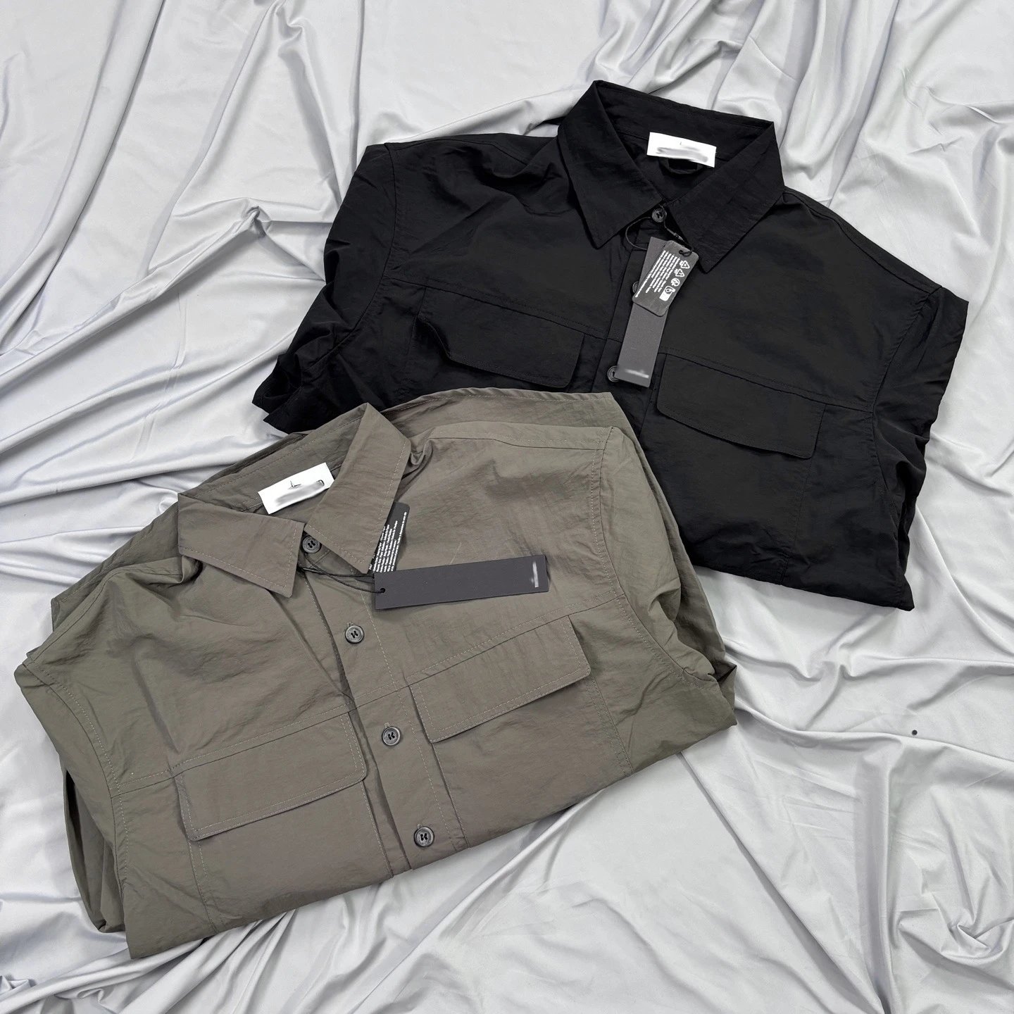 Stone Island Black Utility Shirt Tops Shirt - 9