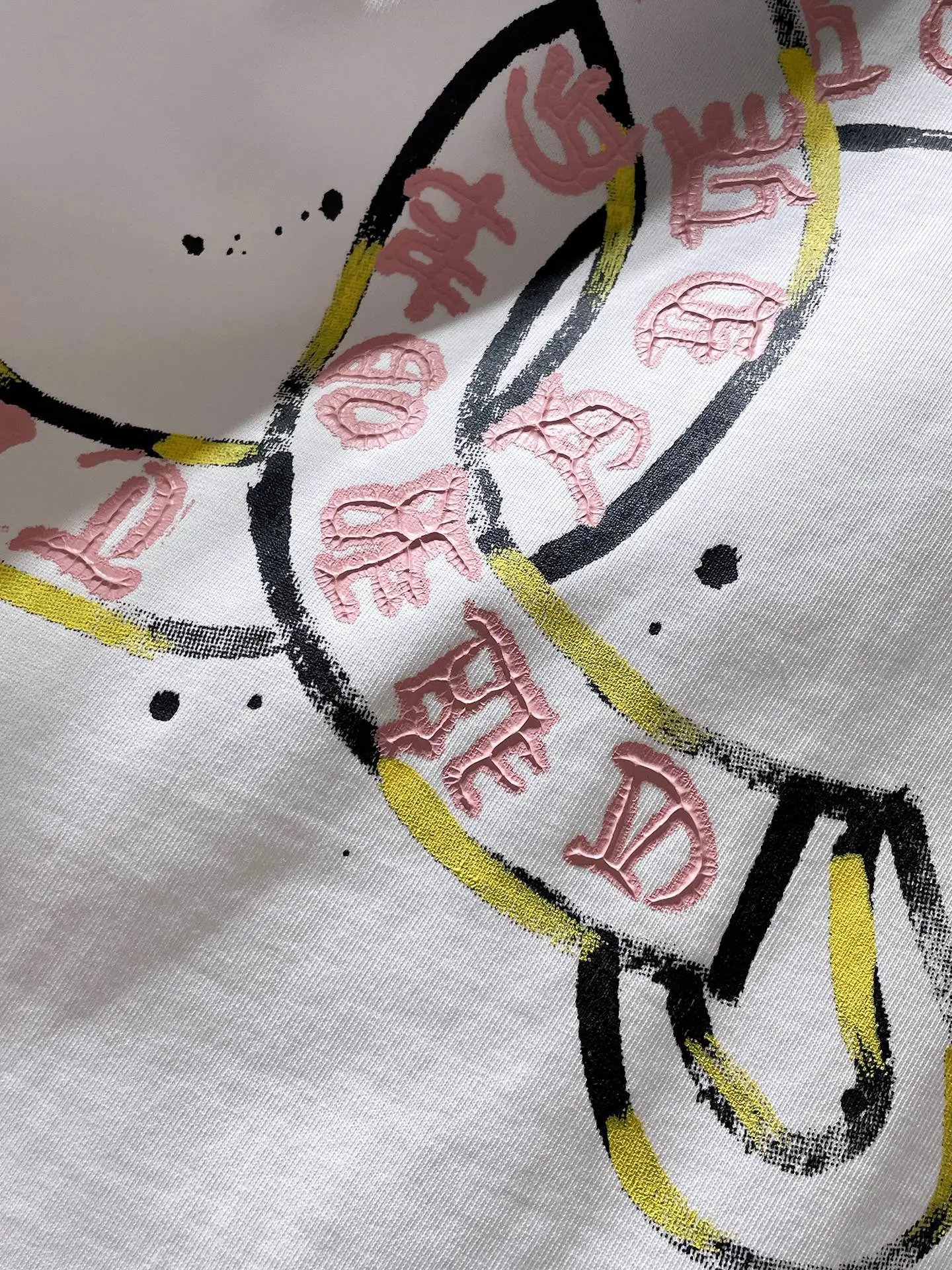 Design St Barth x Unknown Brand Graphic Print Black Oversized T-Shirt T-Shirts - 42