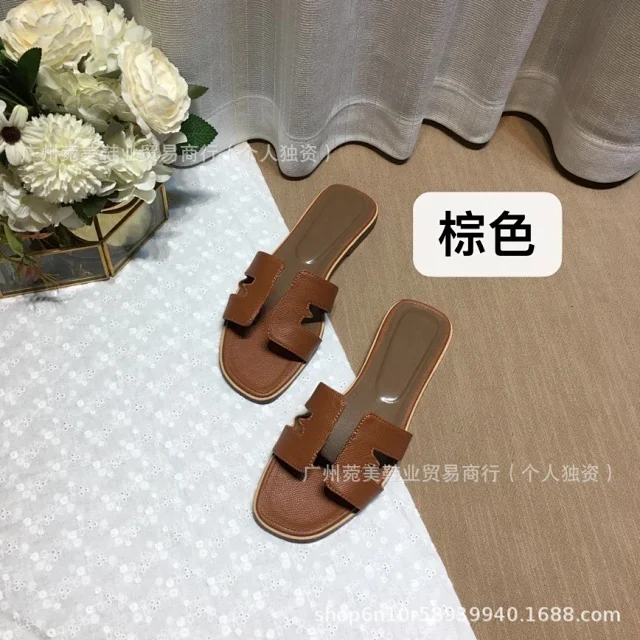 Unbranded Slippers Flat H-Cutout Slide product detail image 6