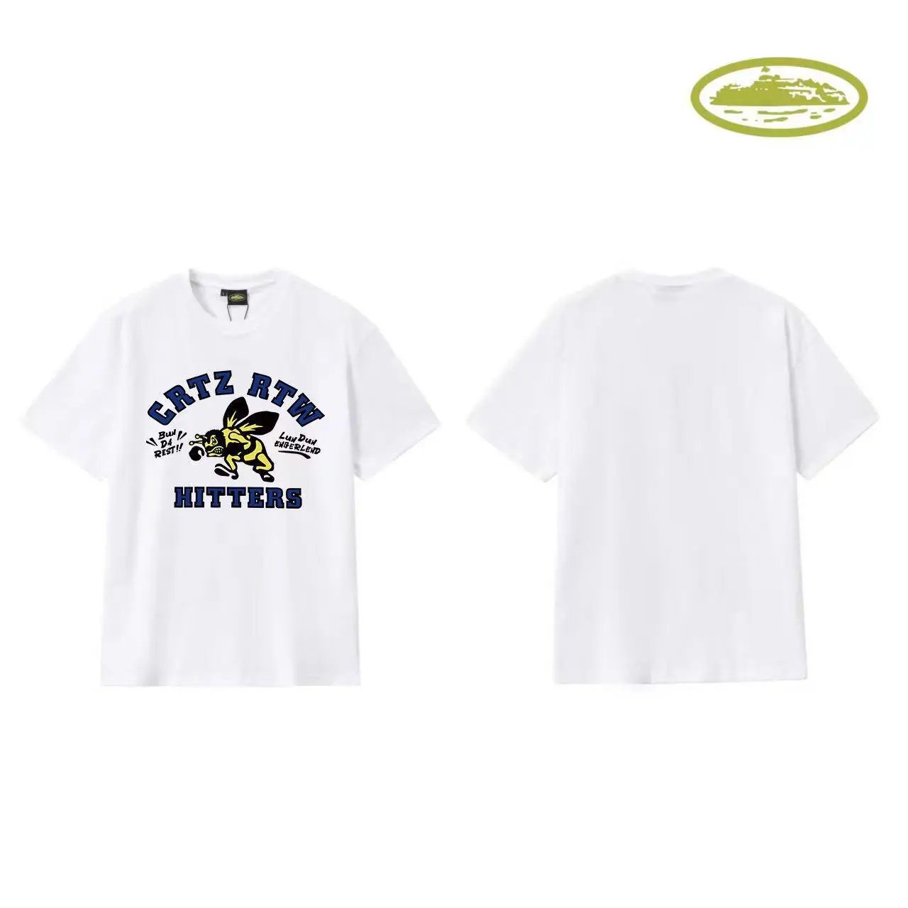 Design Cloud Burst Graphic T-Shirt White - 5