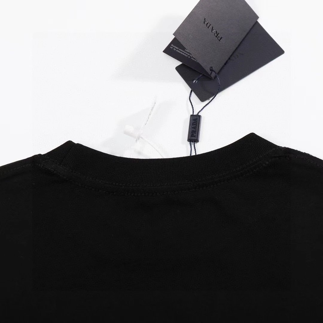 Prada Milano Arch Logo White T-Shirt - 8