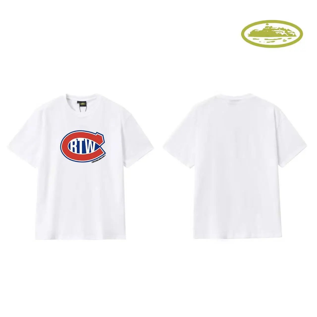 Design Cloud Burst Graphic T-Shirt White - 43