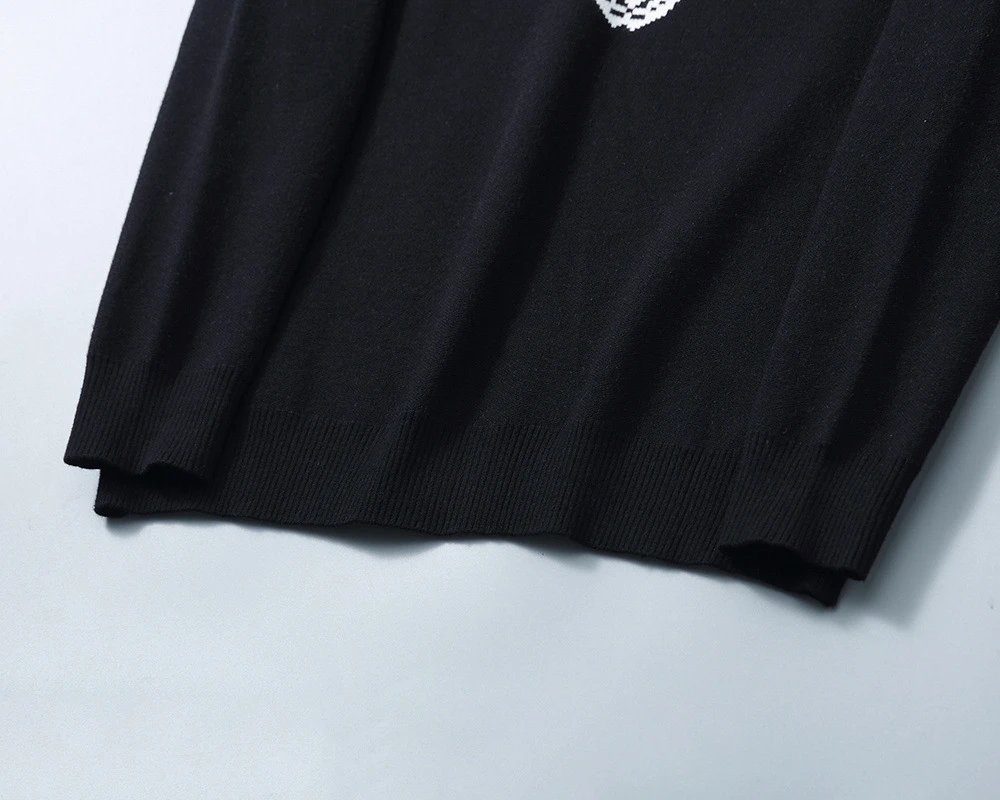 Prada Logo Knit Sweater Gray - 5