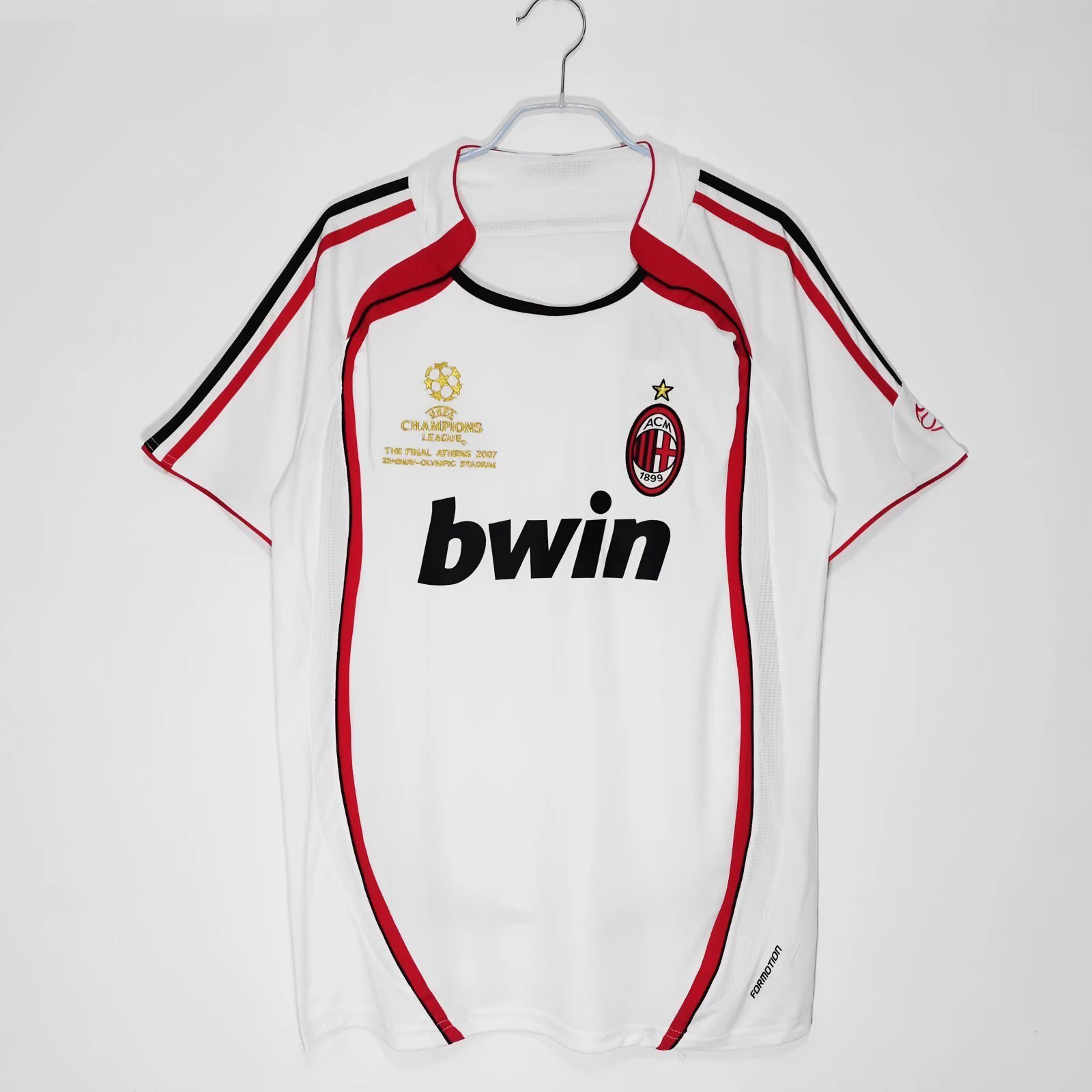 Design Opel x FAI Football Jersey White Green Jersey - 8