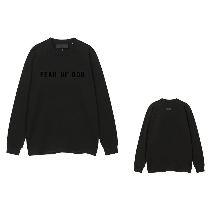 Design Wrestling Graphic Sweatshirt Black Sweater - 47