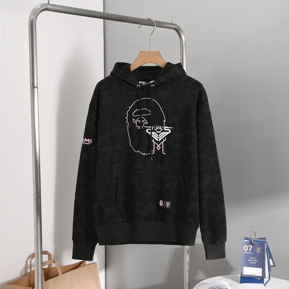 A Bathing Ape x Inter Miami CF Pink Camo Jersey T-Shirt - 6