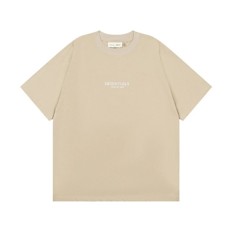 Fear of God Essentials Black Logo T-Shirt - 7