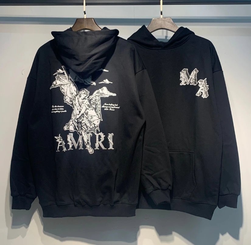 Amiri 3D Logo Hoodie Black - 5