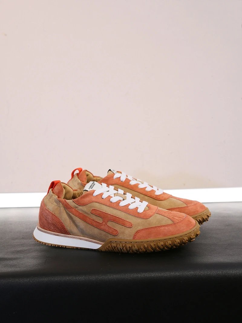 Hogan H-Street Beige Brown Sneakers - 40