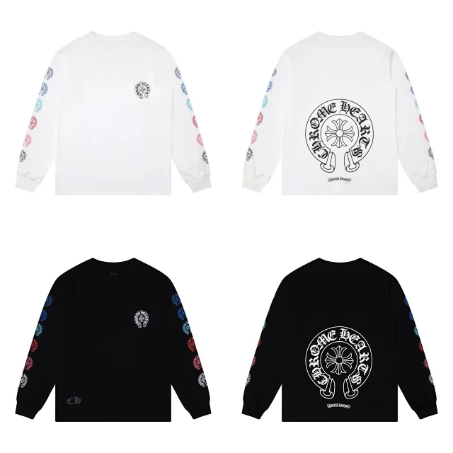 Chrome Hearts T-Shirts Graphic Long-Sleeve T-Shirt product detail image 8