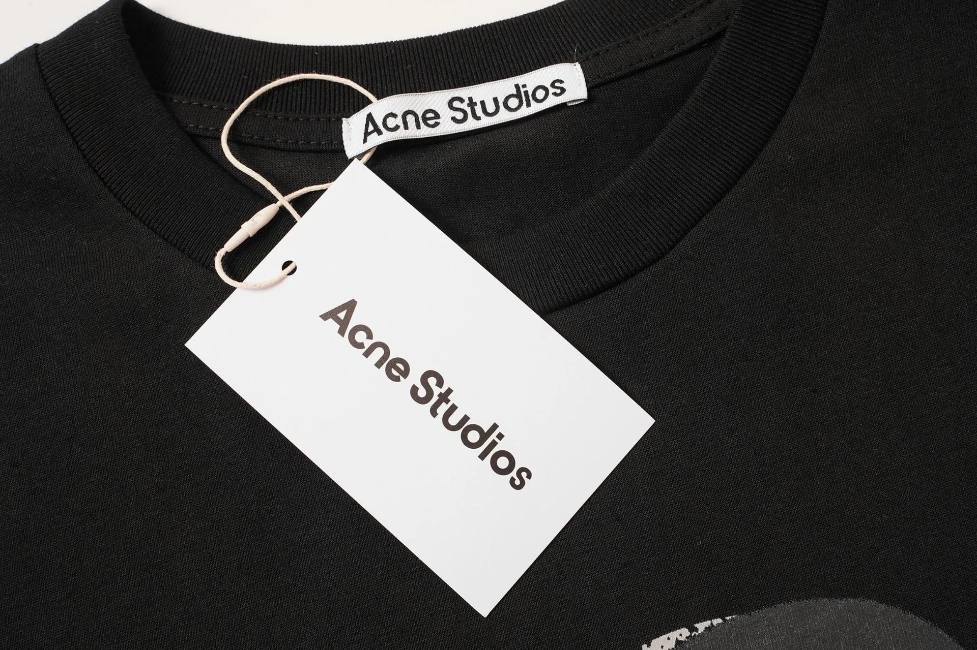 Acne Studios Heart Print White T-Shirt - 20