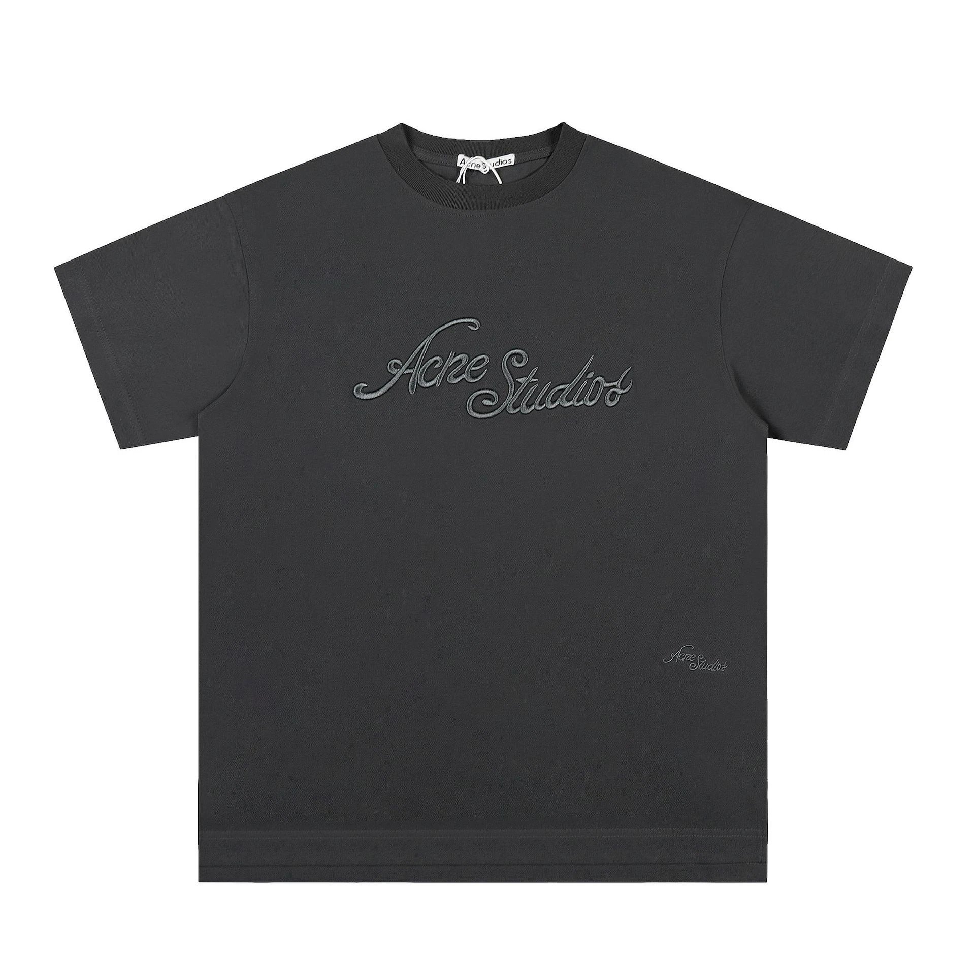 Acne Studios Heart Logo Pink T-Shirt - 23