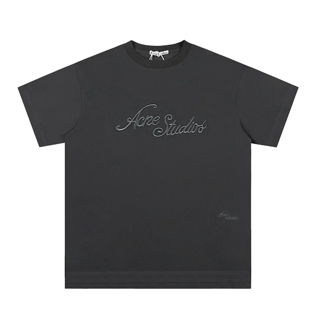 Acne Studios T-Shirts Embroidered Logo product detail image 22