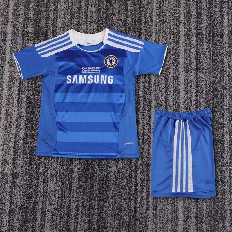 CBF Brazil National Team Training Kit Blue / White Jersey and Shorts Set - 19