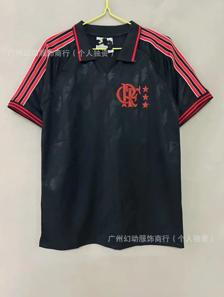 Design Football Jersey Pink with Navy Stripes - 19