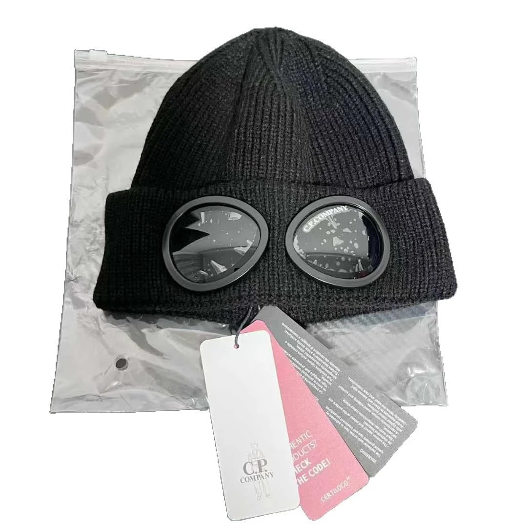 C.P. Company Hats Rib-Knit Goggle Beanie image 5
