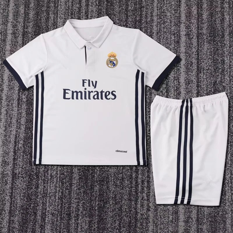 CBF Brazil National Team Training Kit Blue / White Jersey and Shorts Set - 7