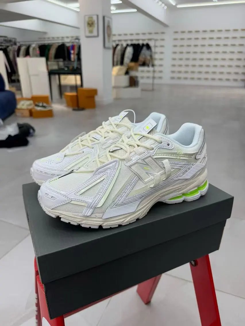 Nlock Sneakers 1906R mesh running — Deconstructing White and Green