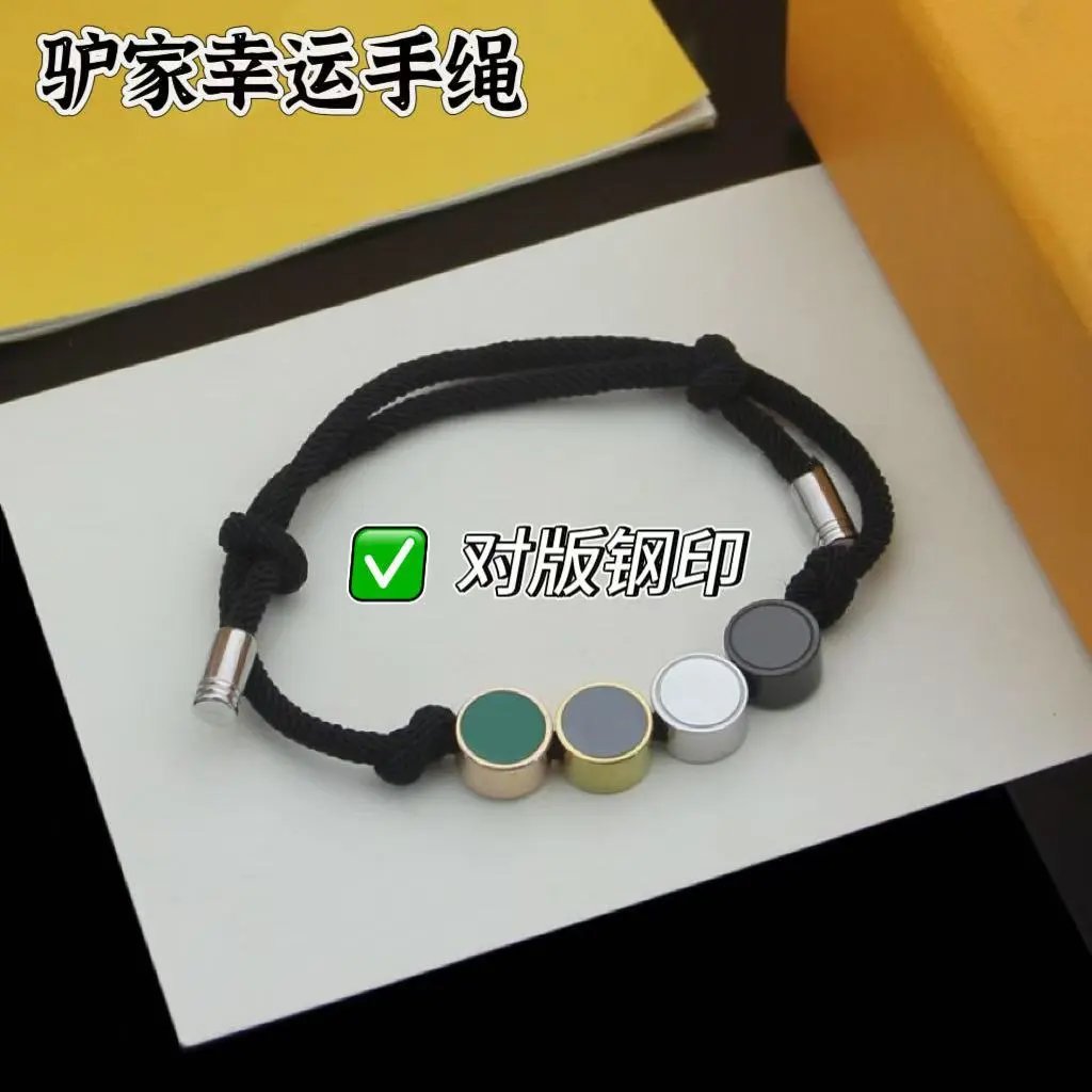 Design Lucky Donkey Rope Bracelet Pink Multicolor Bracelets Jewelry - 9