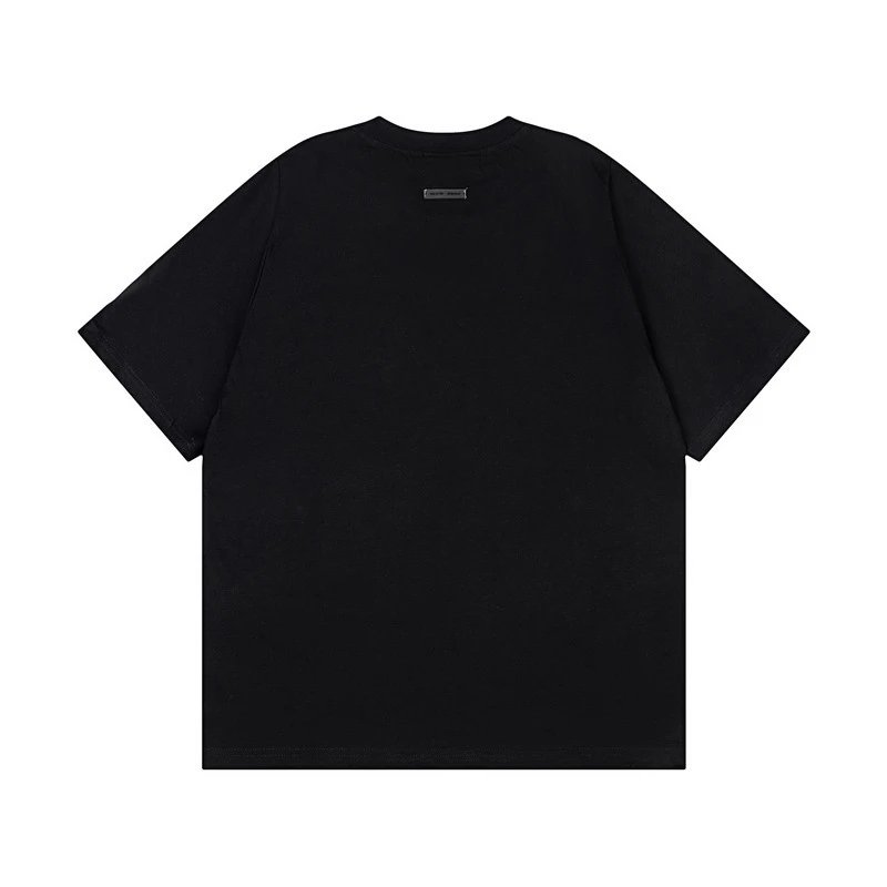 Fear of God Essentials Embossed Logo Heather Gray T-Shirt and Shorts Set - 17