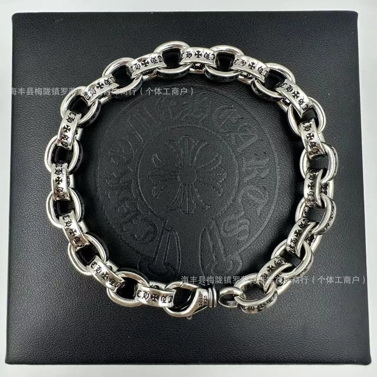 Design Chunky Link Chain Bracelet Gold Jewelry - 13
